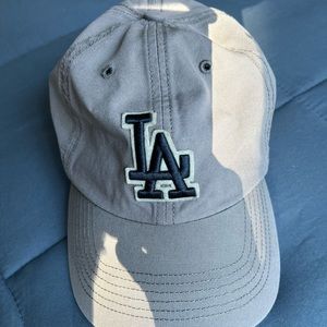 LA Dodgers grey dad cap